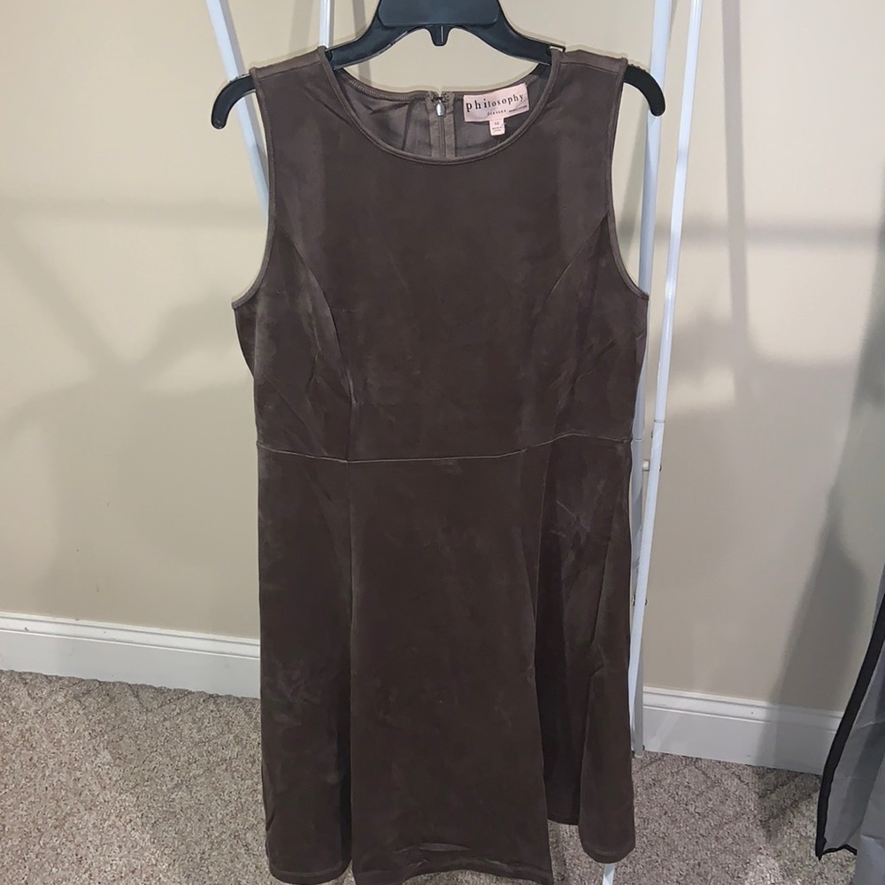 Philosophy faux leather dress